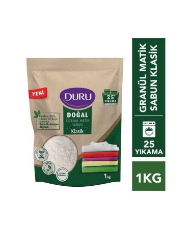 Duru Natural Granule Matic Soap Classic 1 Kg 25 Washes