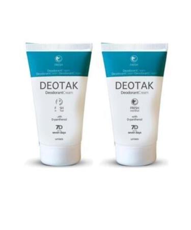 Deotak Deodorant Cream X2 Pack