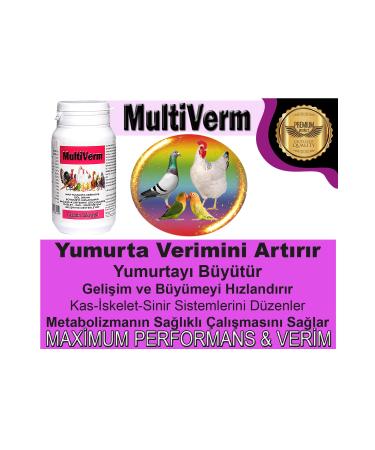 VERMX TR Multiverm-chicken chick budgie egg production enhancer - development accelerator vitamin - Buy Online on GoSupps.com