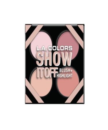 LA Colors La Colors Show It Off Blush And Illuminator Guney S Store