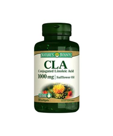 Natures Bounty Cla 1000 Mg Food Supplement 50 Gelatin Capsules