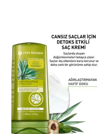 Yves Rocher Detoxifying Conditioner - 200 ml - Buy Online on GoSupps.com