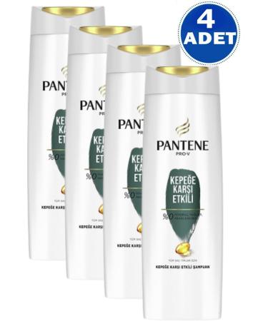 Pantene Shampoo 400 Ml Anti-Dandruff Shampoo 4 Pieces