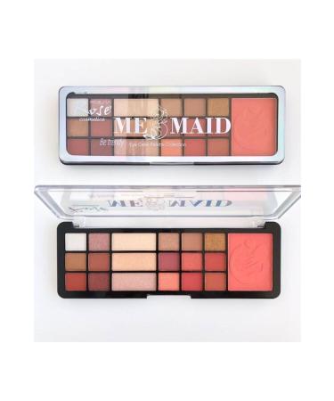 Rose Color Eyeshadow Palette and Blush 19 Pieces