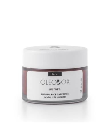 Oleobox Natural Anti-acne Mask for Sensitive Skin - Aurora - French Red Clay + Aha - 30 Ml / 50 G