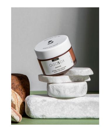 Oleobox Natural Anti-acne Mask for Sensitive Skin - Aurora - French Red Clay + Aha - 30 Ml / 50 G - Buy Online on GoSupps.com