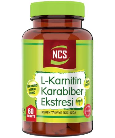 Ncs L-carnitine Chromium Picolinate 100 Mcg Chromium Picolinate 60 Tablets