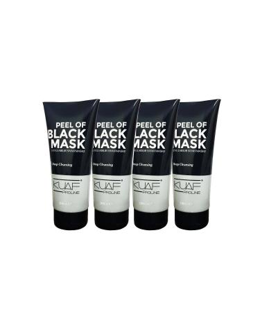 Kuaf Anti-Blackhead Peelable Mask 200 Ml X 4 Pieces