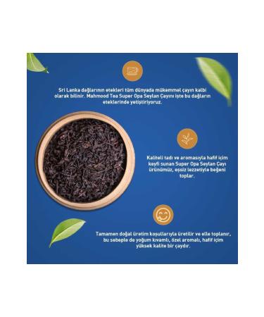 Mahmood Tea Super Opa Imported Ceylon Sri Lanka Ceylon Bulk Tea 800 gr - Buy Online on GoSupps.com