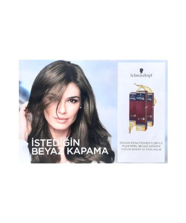 Schwarzkopf Vital Colors Hair Dye Violet Red-6-99 Hass Oxidant 60 Ml. (3 PIECES) - Buy Online on GoSupps.com