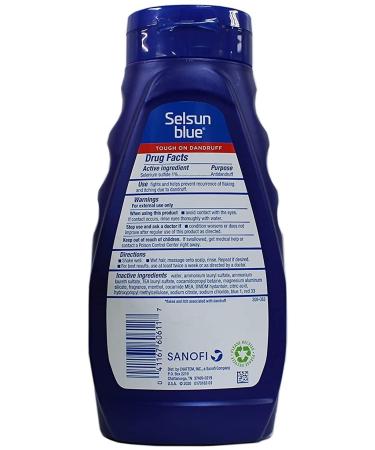 Selsun Blue Mens Care Maximum Strength Menthol Dandruff Shampoo 325ml - Buy Online on GoSupps.com