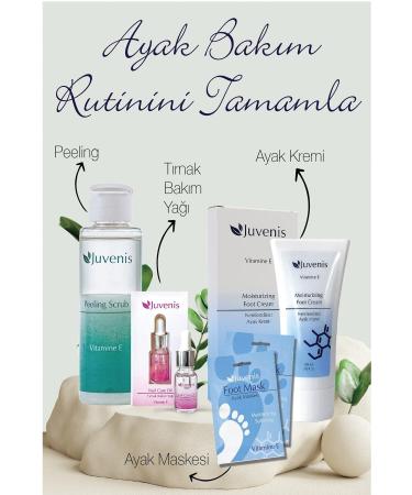 Juvenis Spa Intensive Moisturizing Anti-Crack Vitamin E Ocean Breeze Foot Care Cream 235ml - Buy Online on GoSupps.com