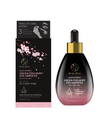 HANIxHANI Black Intensive Gold Collagen Eye Ampoule For Face - Buy Online on GoSupps.com