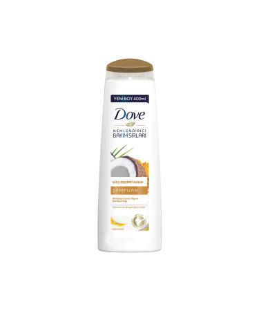 Dove Coconut Oil Turmeric Oil Strengthening Care Shampoo 400 Ml 6 Pieces - Buy Online on GoSupps.com