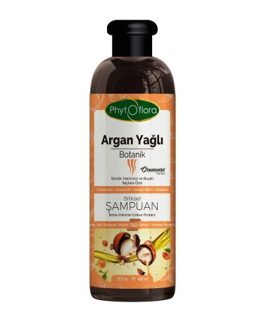 Phytoflora Salt-Free Herbal Shampoo with Argan Oil for Sensitive Dull Volumeless and Dyed Hair - Buy Online on GoSupps.com