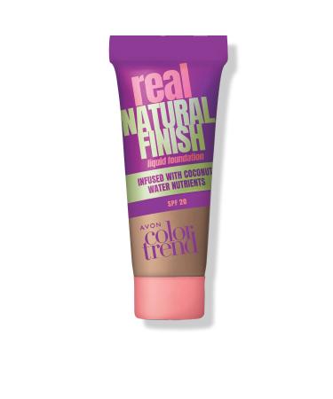 Avon Real Natural Finish Liquid Foundation 30 Ml. Natural Beige