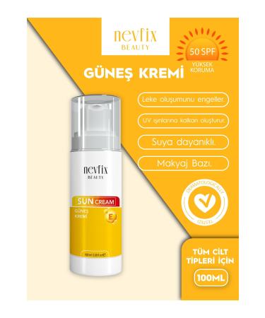 Nevfix Beauty 50 Spf (factor) 100 Ml Sun Cream