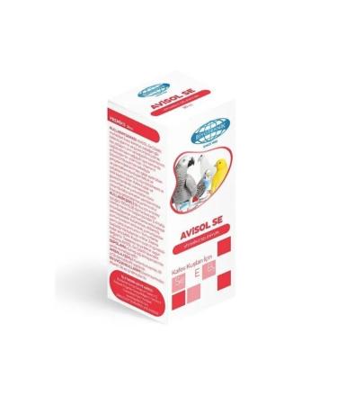 Biotechnic 6 Pieces Avisol-se Vitamin E and Selenium Solution for Birds