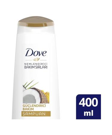 Dove Coconut Oil Turmeric Oil Strengthening Care Shampoo 400 Ml 6 Pieces - Buy Online on GoSupps.com