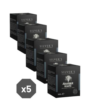 Silver's Naturals White Willow Extract and Trout Oil Cream-100 Ml-5 Pieces