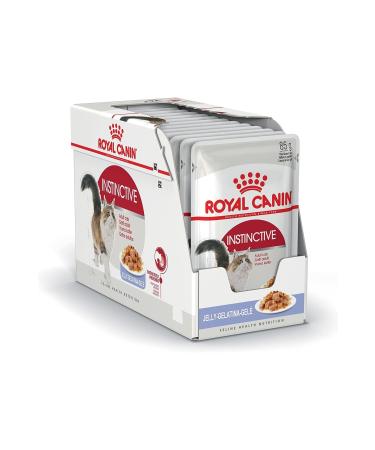 MUSENSO Canin Instinctive Jelly Pouch Wet Cat Food 85 Gr X 12 Pieces