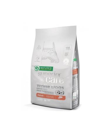 Nature's Protection Np Superior Care White Dogs Grain-Free Salmon Adult Dog Food 1.5 Kg