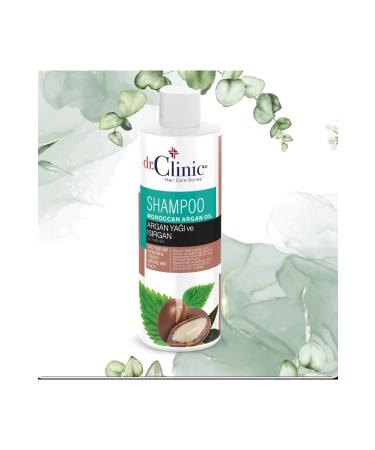 Dr. Clinic Argan Oil and Nettle Vitamin Shampoo B5 400 Ml