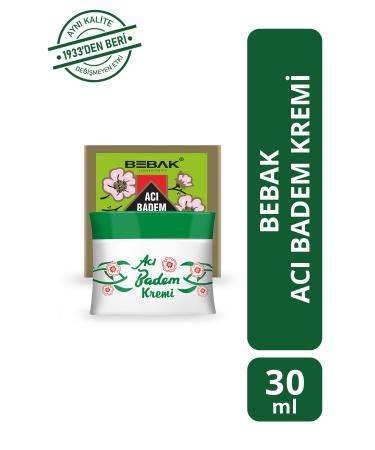 Bebak Moisturizing Bitter Almond Cream 30 gr