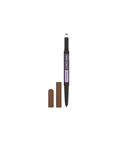 Maybelline New York Express Brow Satin Duo Double-Sided Eyebrow Pencil - 02 Medium Tone