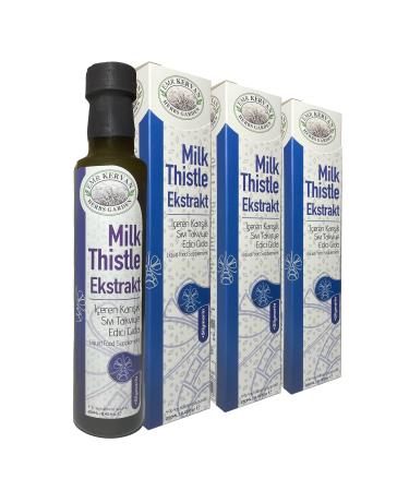 Emr Kervan Herbs Garden Herbs Garden Milk Thistle Extract Containing Mixed Liquid Food Supplement 250ml - Buy Online on GoSupps.com
