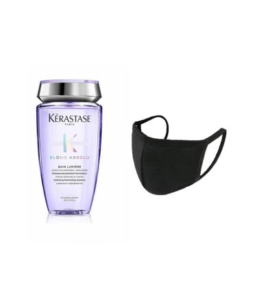 Kerastase Blond Absolu Bain Lumiere Shampoo 250 ml + Black Mask