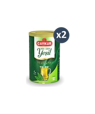 aykur Leaf Green Tea Plain 150 Gr 2 Pieces