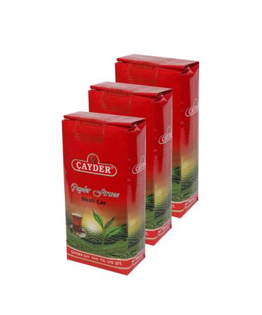 AYDER Firuze First Harvest Tea 1kg X 3pcs Black Loose Tea - Limited Production Tea