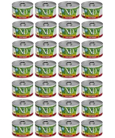 & D Prime Chicken and Pomegranate Kitten Canned Food 80 gr 24 Pieces
