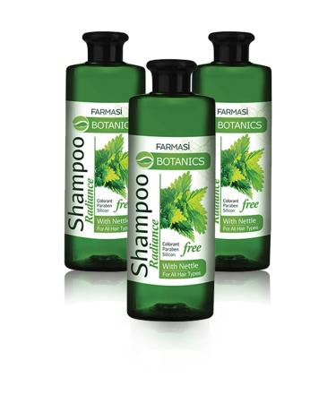Farmasi Botanics Nettle Essence Shine Shampoo 500 ml 3 Pieces
