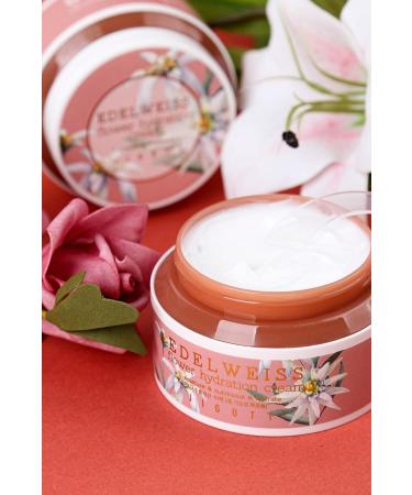 Jigott Edelweiss Flower Essence Moisturizing Cream - Flower Series 100 ml - Buy Online on GoSupps.com