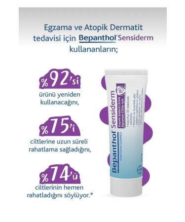Bepanthol Sensiderm Itch Relief Cream 20gr - Buy Online on GoSupps.com