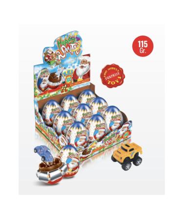 ANL Santa Claus New Year Happy Santa Xxl Surprise Egg 9 * 115 gr - Buy Online on GoSupps.com