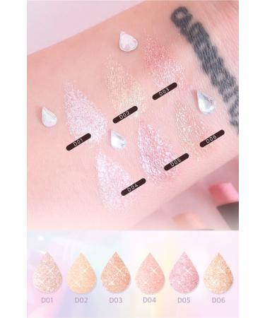 Black Rouge Glitter Soft Textured Shimmering Stick Eyeshadow Drop Eyes Stick Glitz Petal Glitz - Buy Online on GoSupps.com