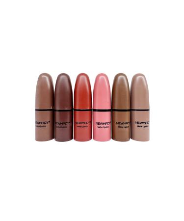 Newmacy 6-Piece Matte Lipstick Set - Series1