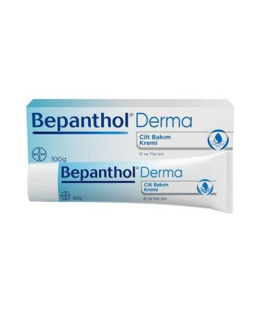 Bepanthol Skin Care Cream 100gr L Suitable for All Skin Types Daily Care for Hands and Face