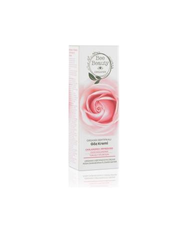 Bee Beauty Rose Organic Certified Revitalizing Eye Cream 25 ml - Buy Online on GoSupps.com