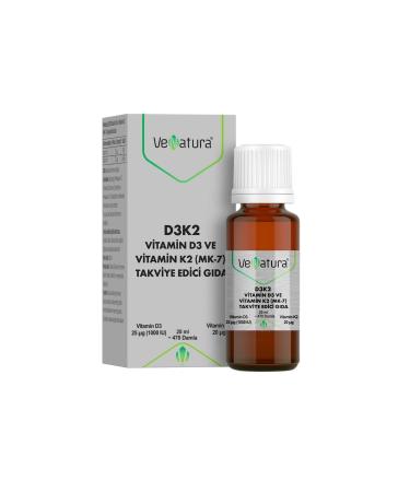 Venatura D3 K2 Drops 20 Ml
