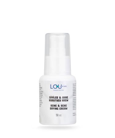 Lou Cosmetics Acne and Pimple Drying Cream 50 Cc
