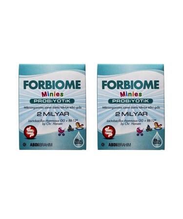 Forbiome Forbiome 2 Billion Probiotic Drops 8 Ml 2 Pieces