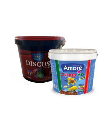 Has Discus Granules And Cichlid Mix Granules Aquarium Fish Food