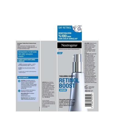 Neutrogena Retinol Boost Anti-Aging Serum - Buy Online on GoSupps.com