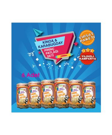 Naturpy Jumbo Quinoa Crisps Set (Gluten-free Round Quinoa and Buckwheat Rice Crisps X6 Pieces)