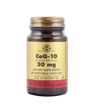 Solgar Coenzyme Q-10 30 mg 60 Capsules