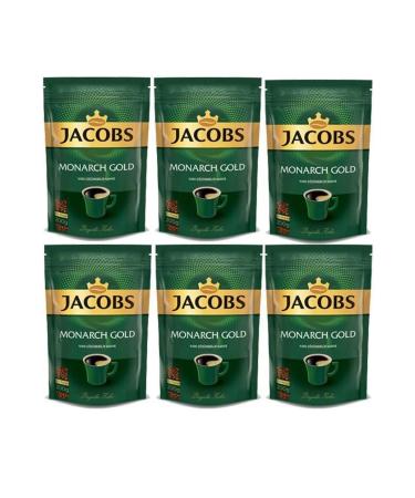 Jacobs Monarch Gold Coffee 1200 Gr Eco Package (200 Gr X 6 Pieces)